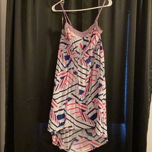 Pastel, striped dress